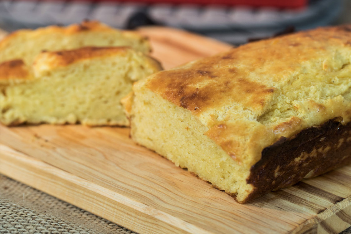 Pão light sem farinha