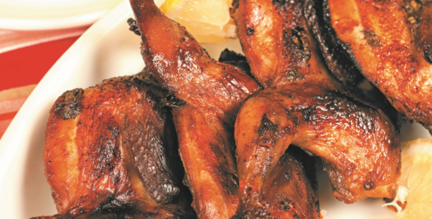 Codornizes de churrasco