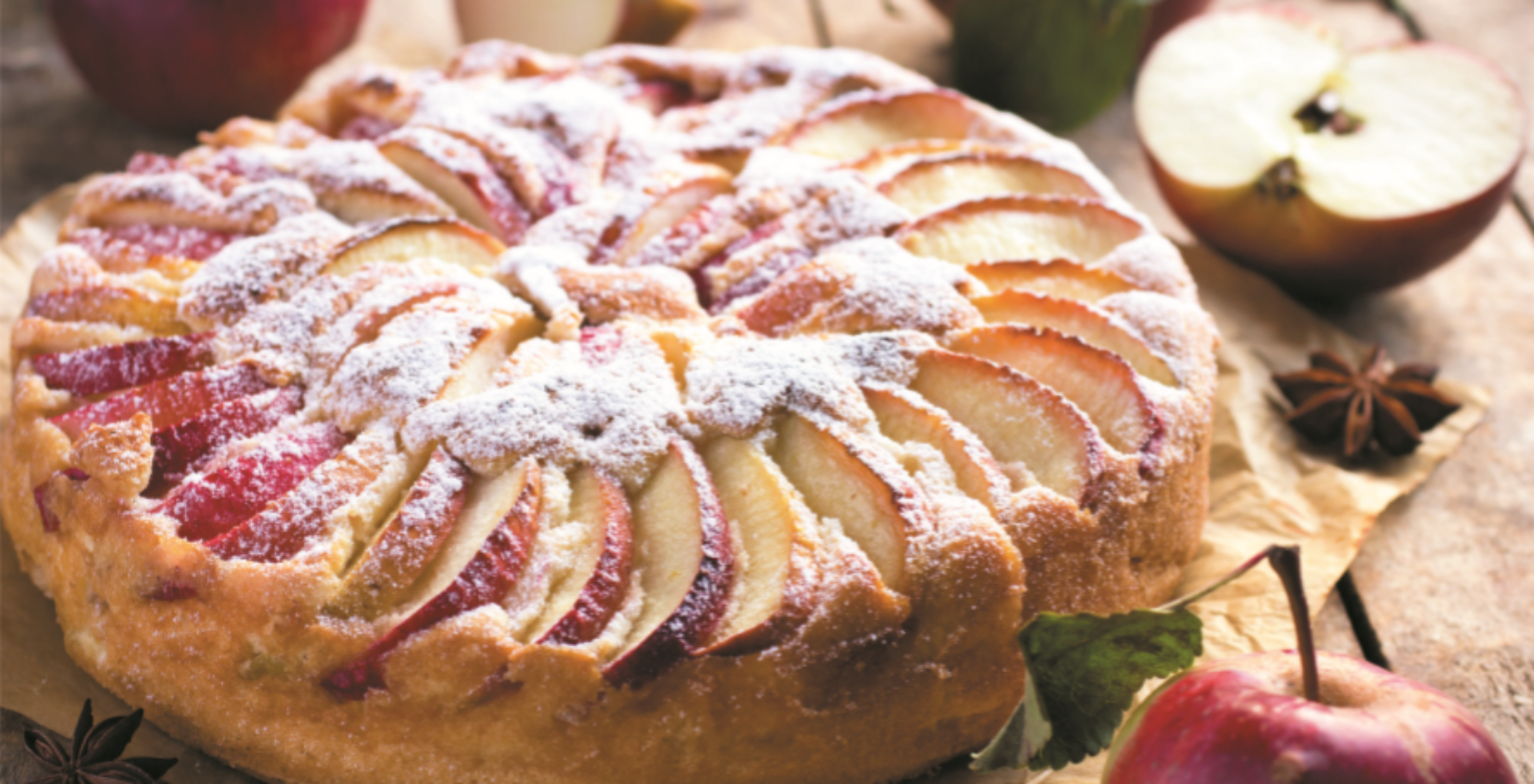 Tarte de maçã e flor de anis