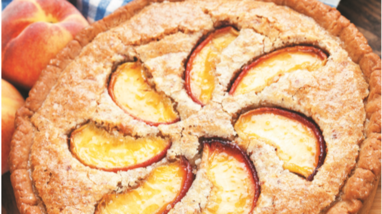 Tarte de pêssego