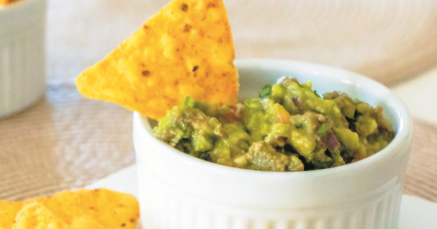 Receita de dip de abacate