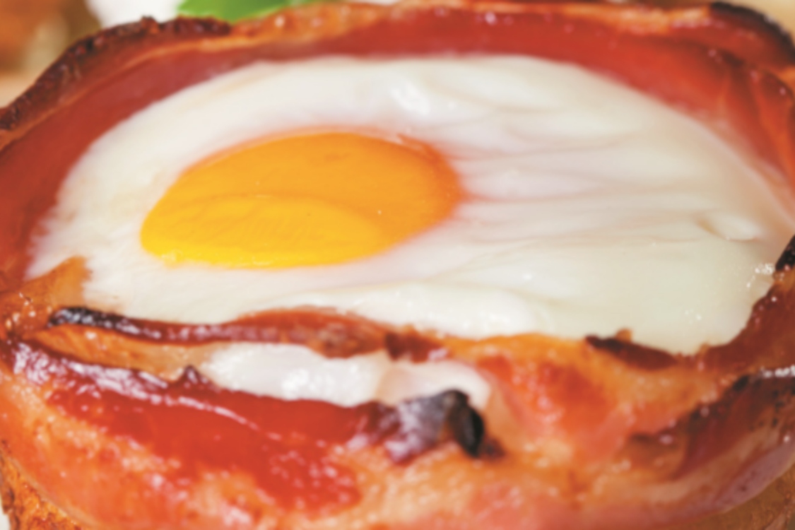 Muffin de ovos e bacon: uma receita para ficar com água na boca!