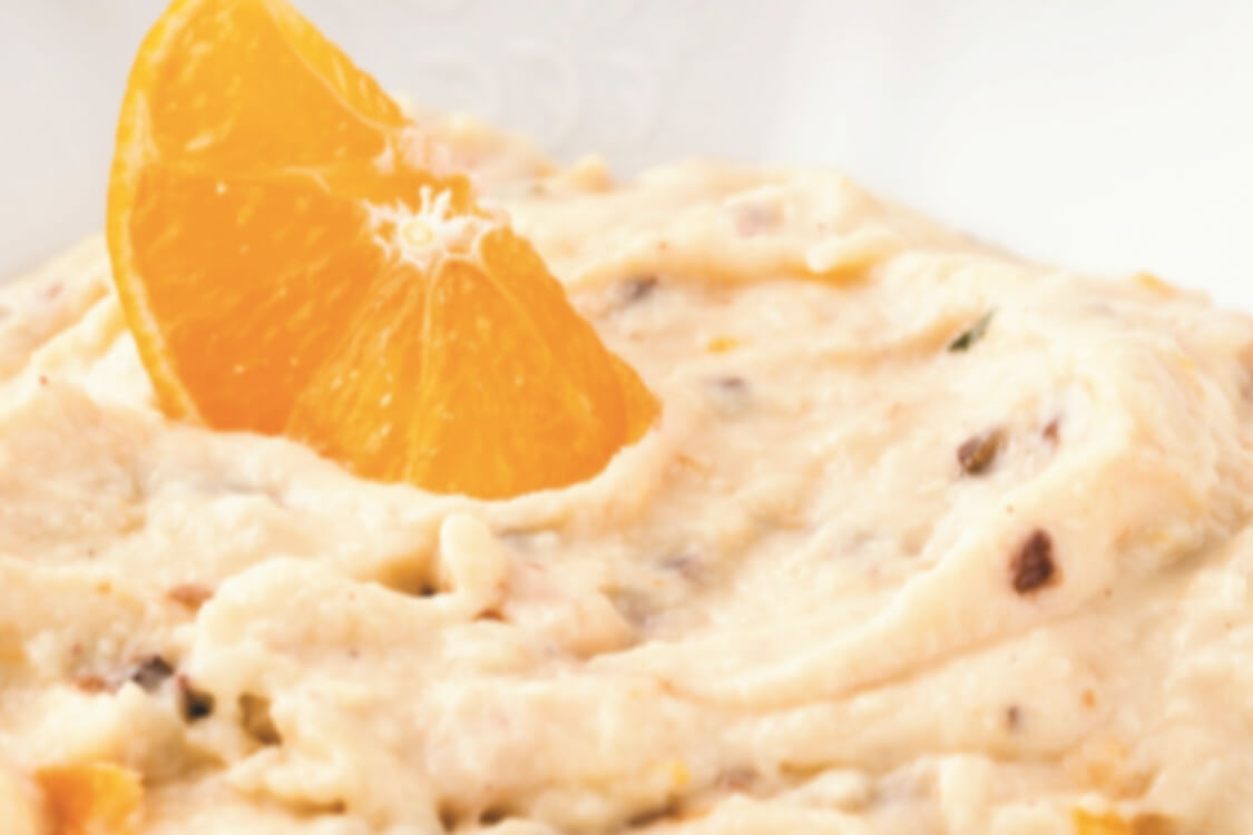 Papas de farinha de aveia com passas e laranja: prontas em 5 minutos!