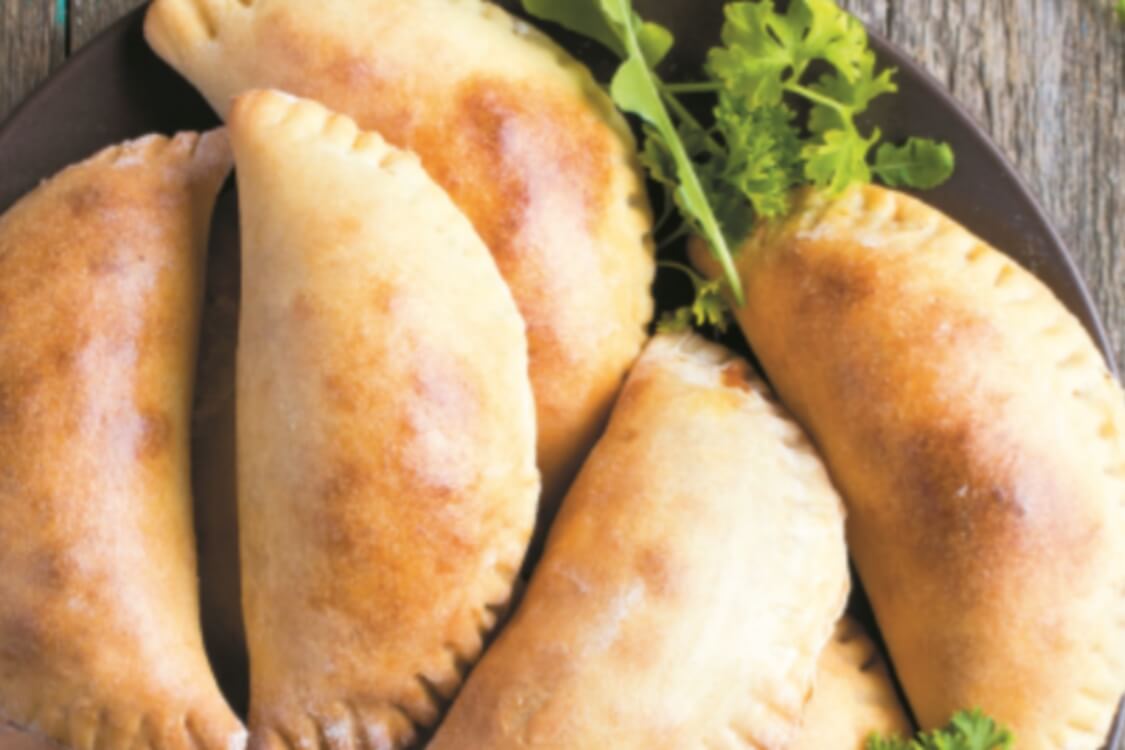 Pastéis de carne com legumes