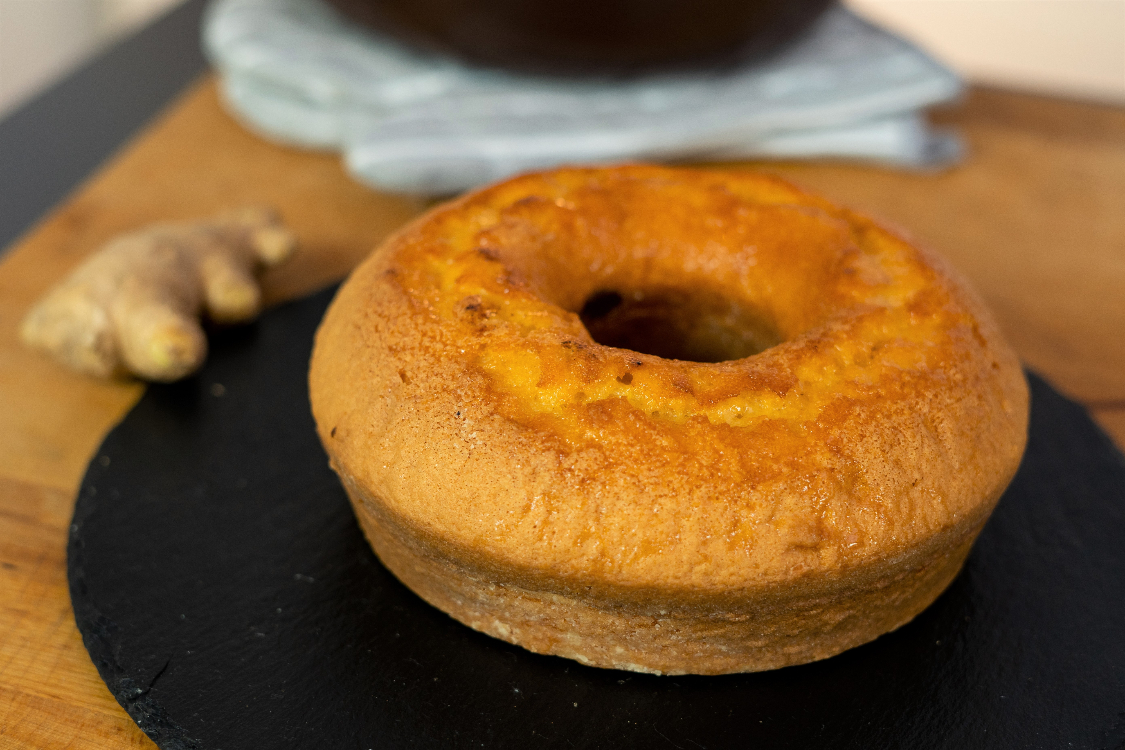 Bolo de iogurte e gengibre: muito simples e rápido de se fazer!