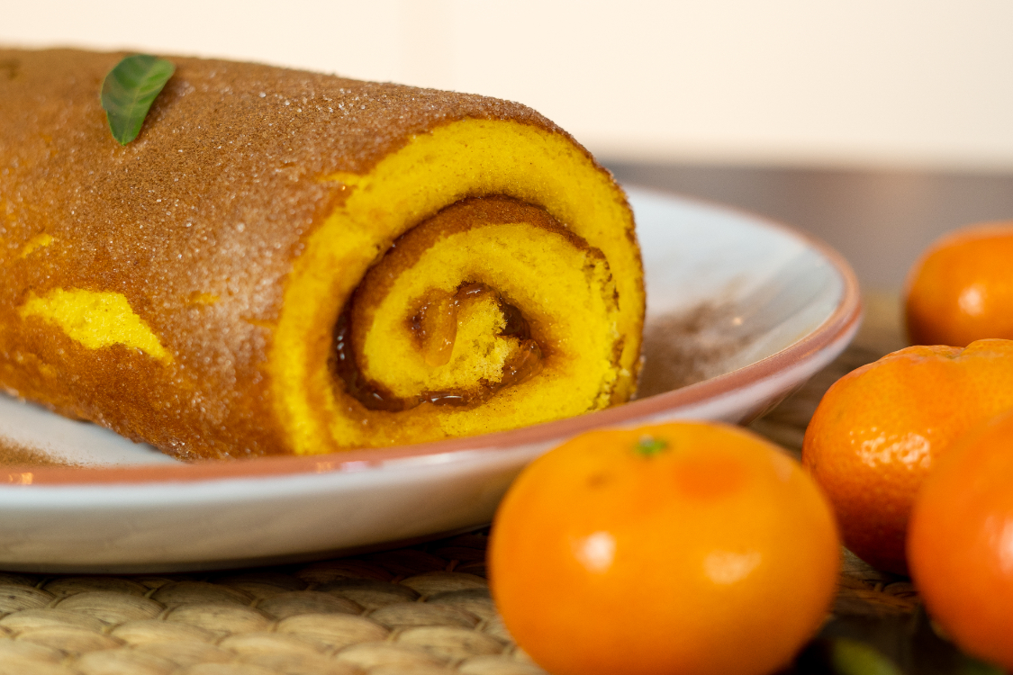 Torta de clementina e canela: cheira bem… e sabe ainda melhor!