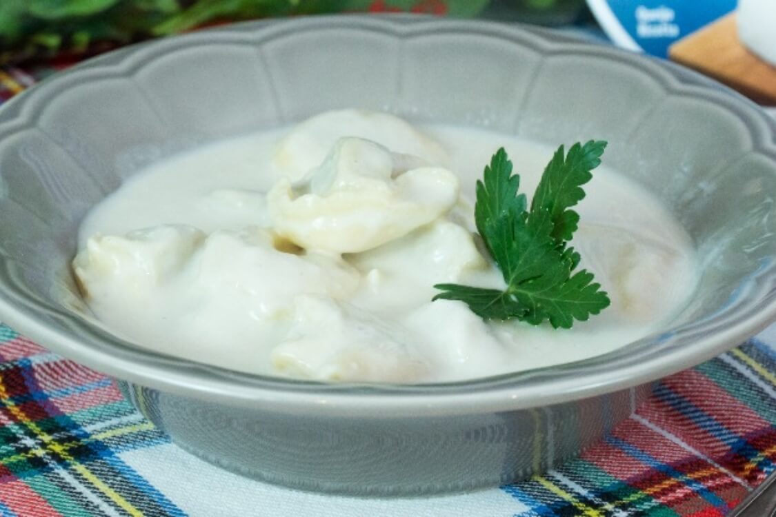 Tortelini de ricota e espinafres: melhor é impossível!