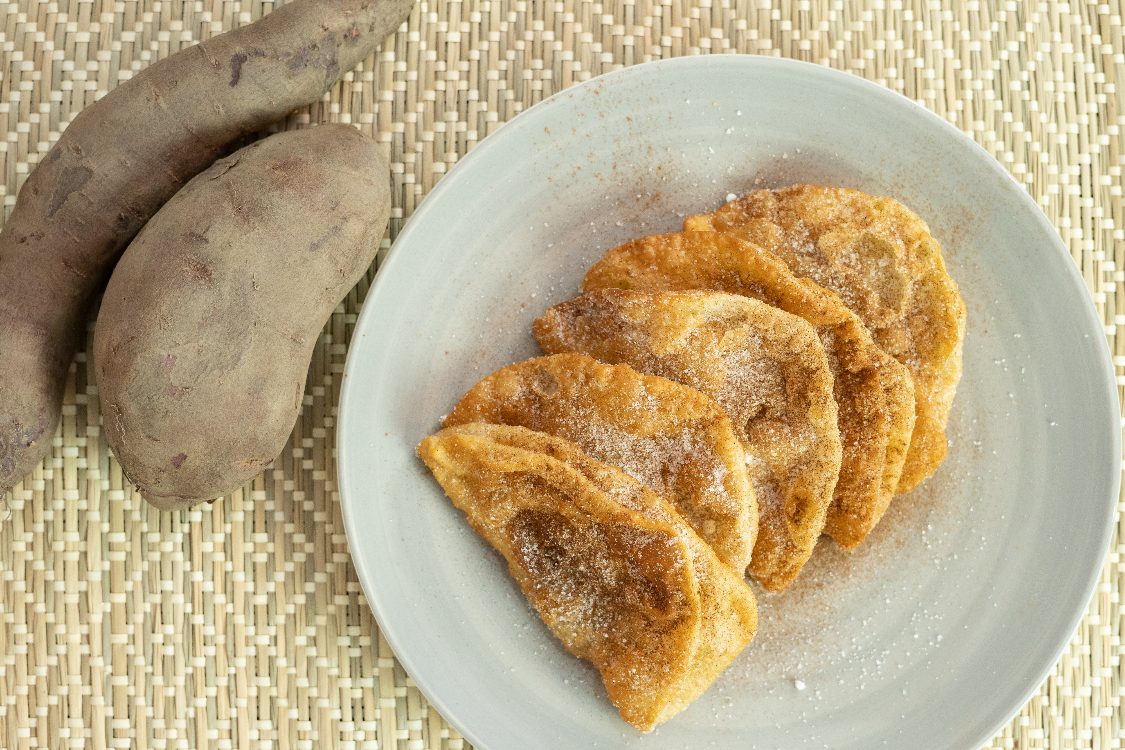 Azevias de batata-doce: ponha as mãos na massa!