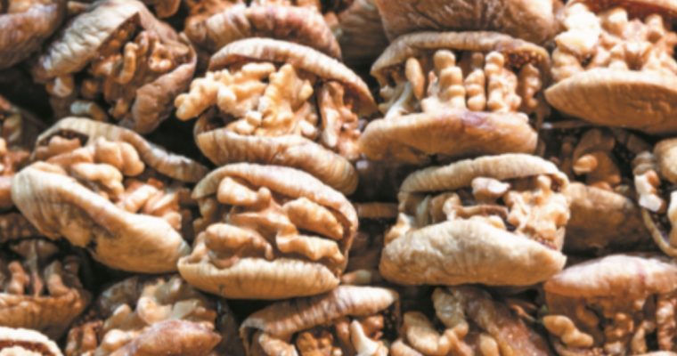 Figos recheados com noz: para quem adora frutos secos!