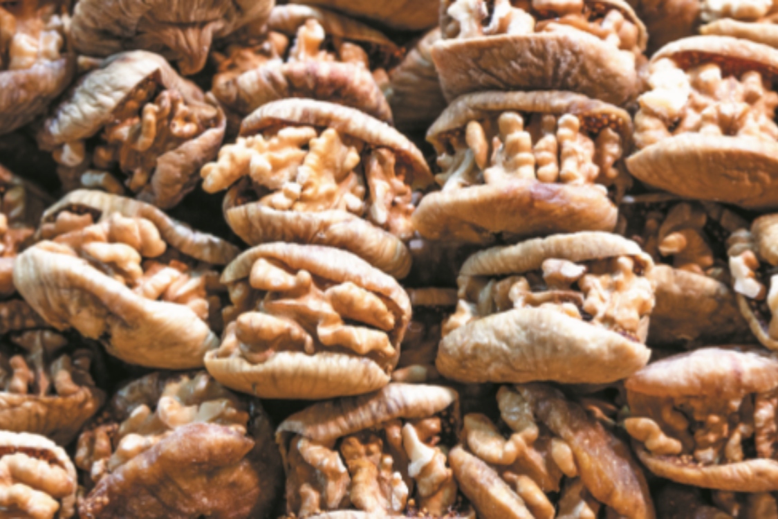 Figos recheados com noz: para quem adora frutos secos!