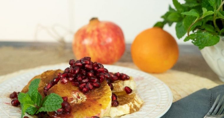 Laranja com canela e romã: uma sobremesa de fim de ano!