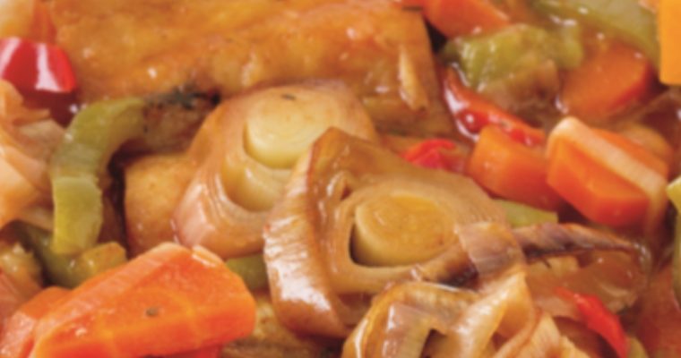 Bacalhau guisado com legumes: deliciosa forma de cozinhar bacalhau!