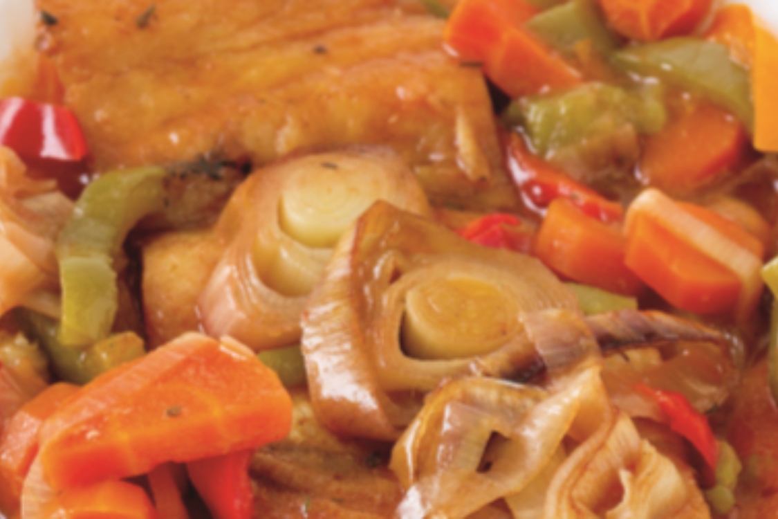 Bacalhau guisado com legumes: deliciosa forma de cozinhar bacalhau!