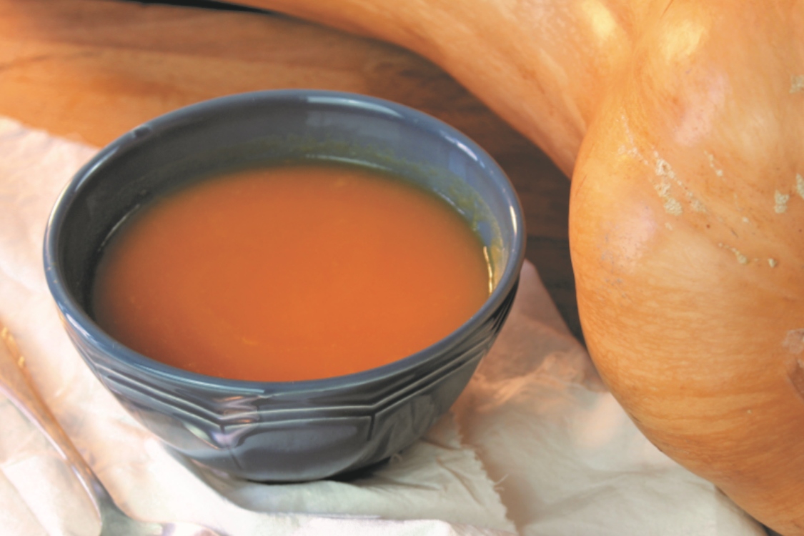 Sopa de abóbora, para quem adora entradas quentes!