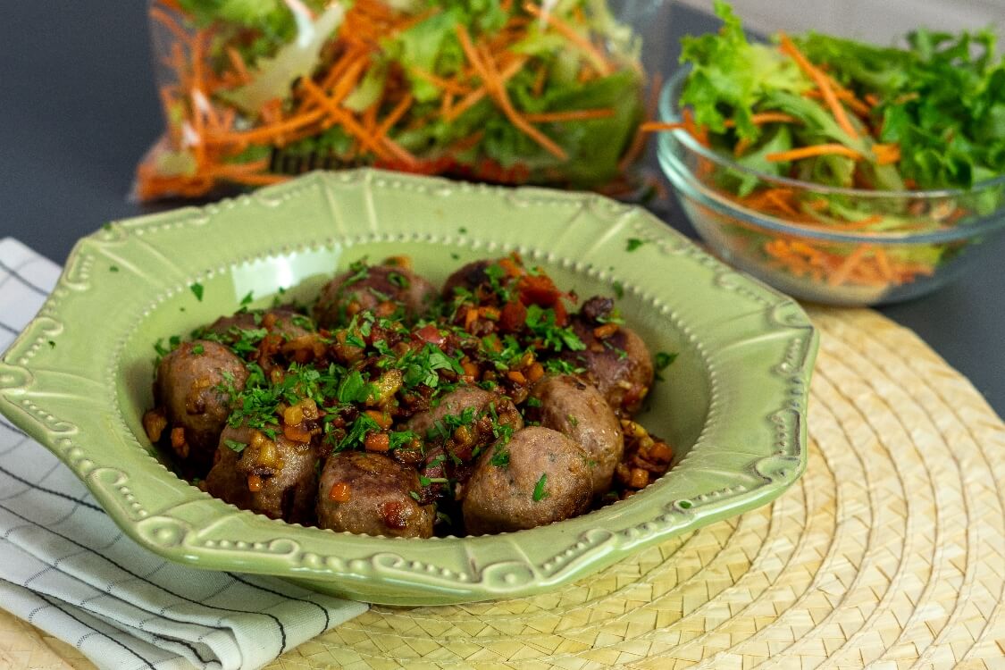 Almôndegas de peru com legumes: para começar 2020 com um prato saudável!