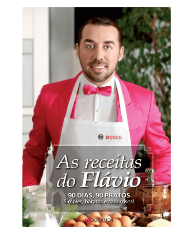 livro de receitas do Flávio Furtado