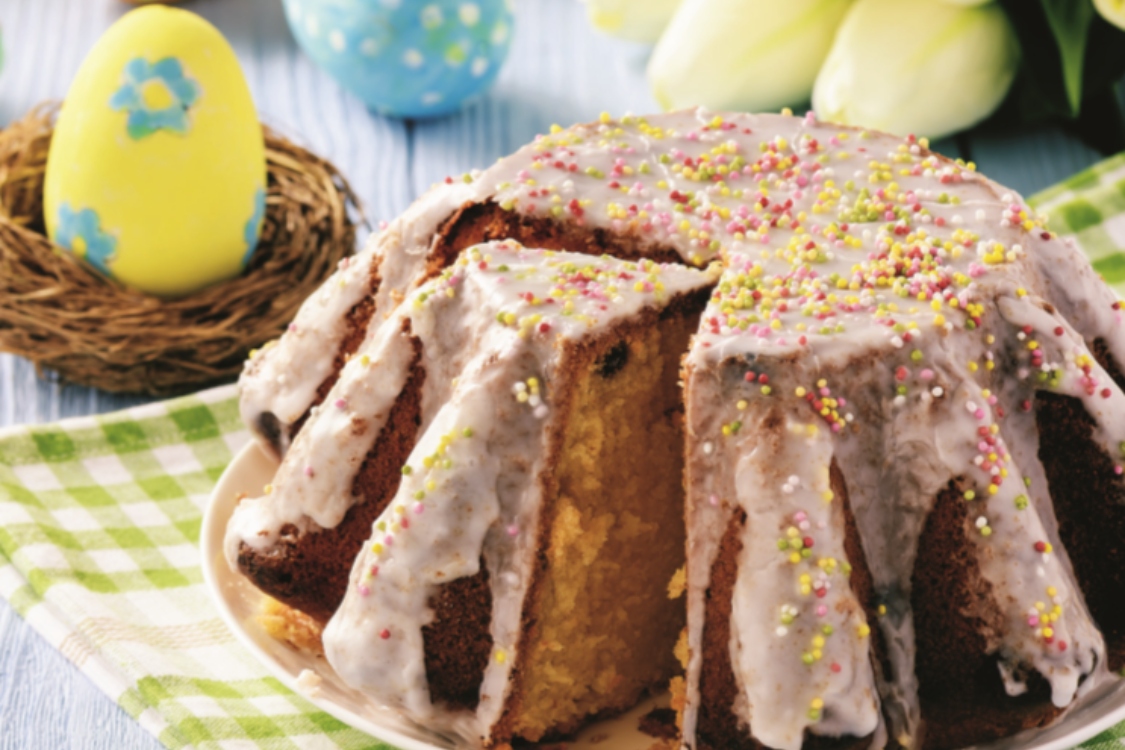 Bolo de flor de anis com passas e canela: um aromático bolo da Páscoa!