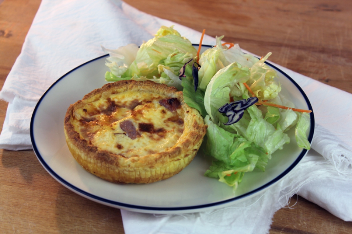 Empada de fiambre e cogumelos: é muito fácil de preparar!