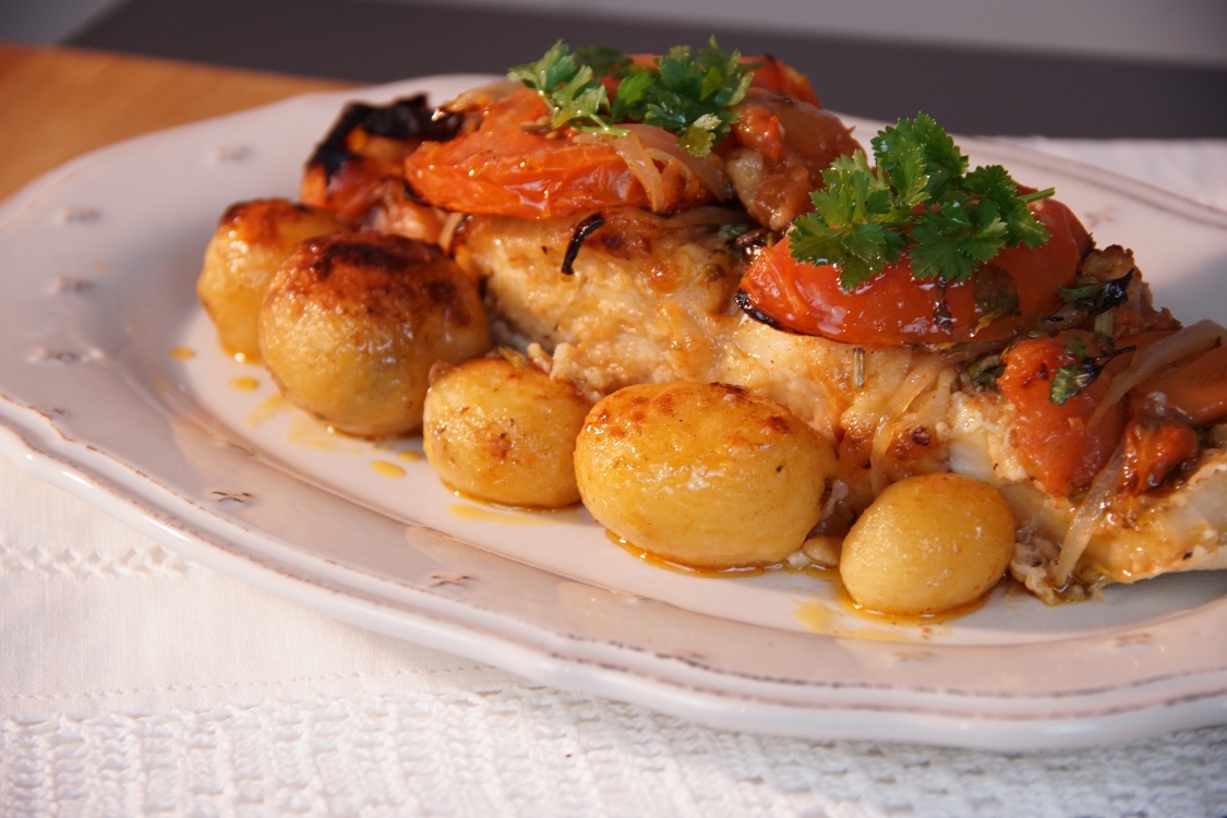 Bacalhau assado com tomate: uma receita tradicional!