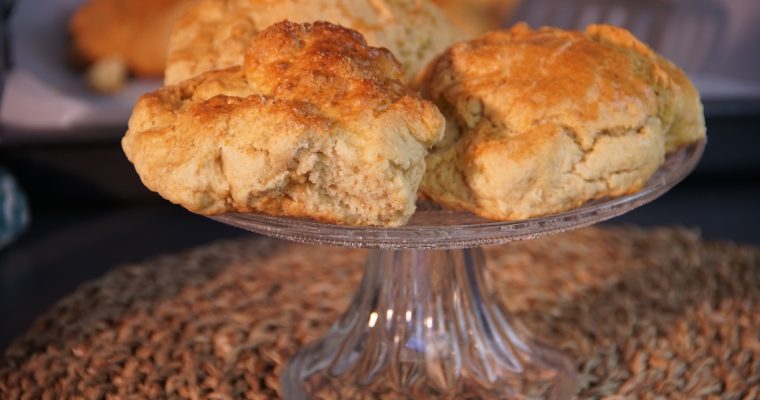 Scones com sultanas: um lanche de fazer água na boca!