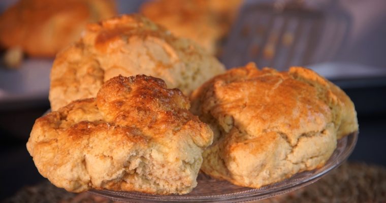 Scones com sultanas: um lanche de fazer água na boca!
