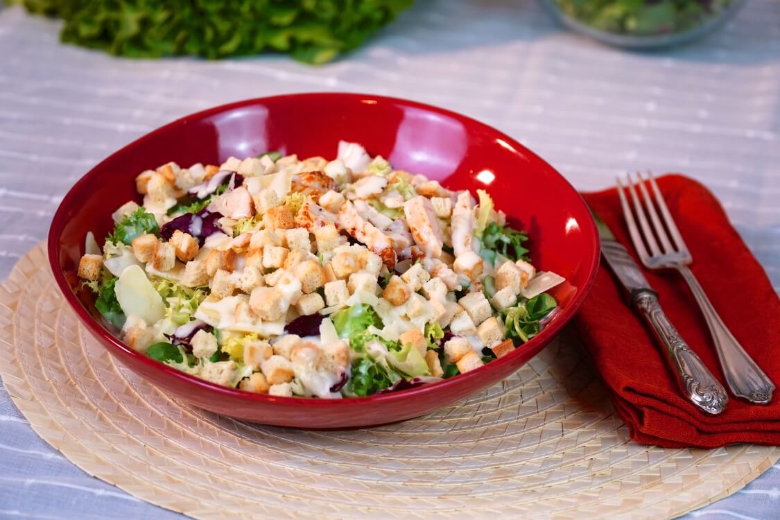 Salada César: um clássico… é sempre um clássico!