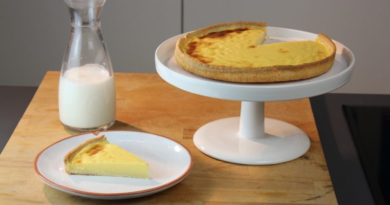 Tarte de pudim flan: só precisa de três ingredientes!