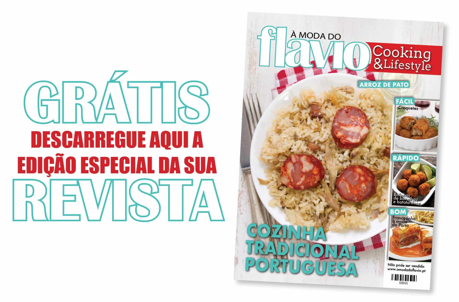 OFERTA: DESCARREGUE AQUI A ÚLTIMA EDIÇÃO DA REVISTA À MODA DO FLÁVIO