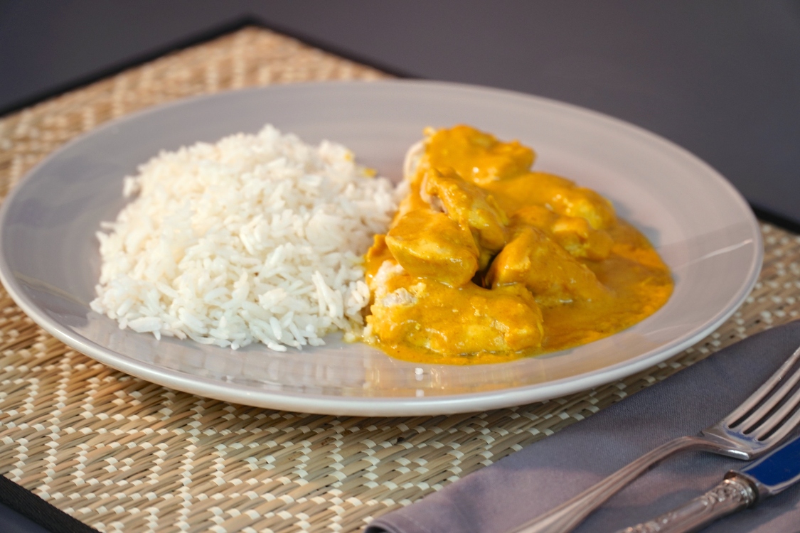 Caril de frango com arroz: viaje para a Índia… sem sair da mesa!