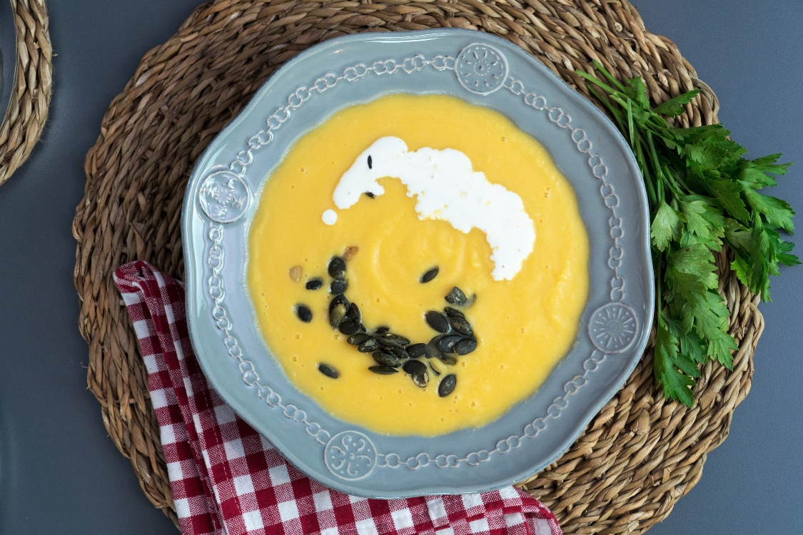 Creme de abóbora… com segredo: a receita de uma delícia saudável para este Halloween!