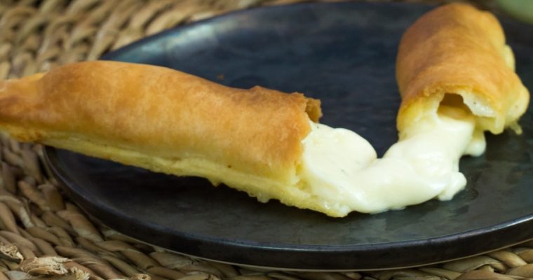 Palitos de mozarela: para um lanche de última hora!