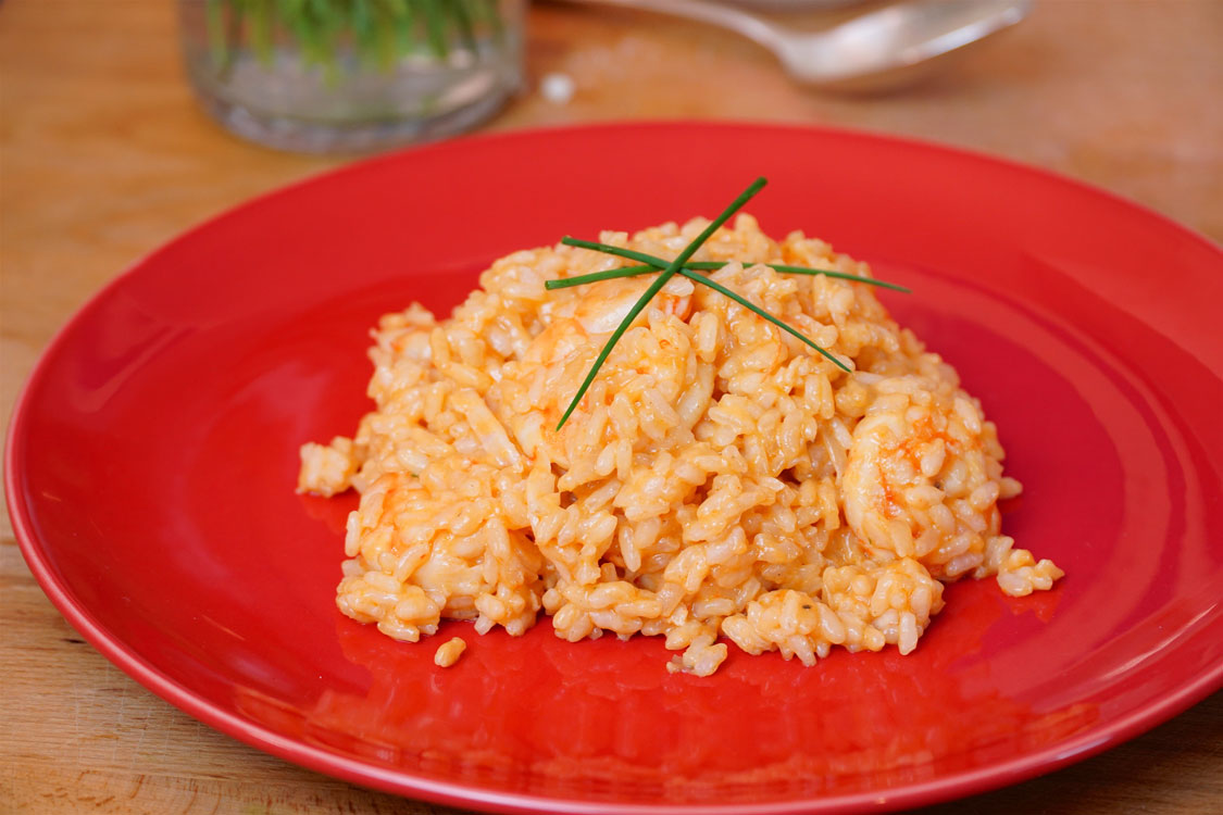 Risoto de camarão: uma delícia fácil e rápida de preparar!