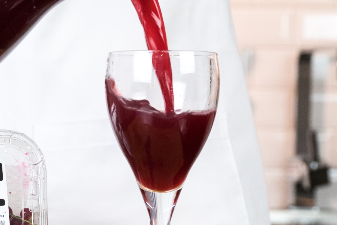 Sumo de frutos silvestres: super fácil, rápido e saudável!