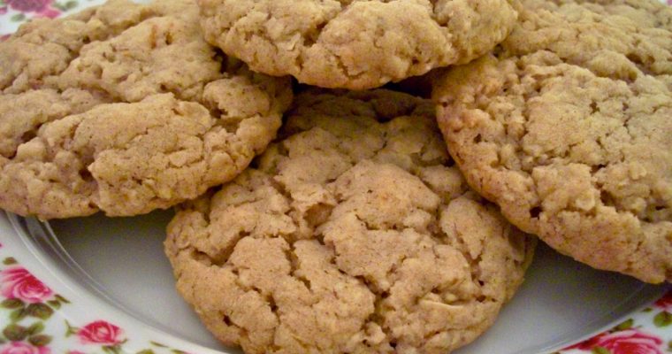 Estas bolachas de aveia e maçã são de-li-ci-o-sas!