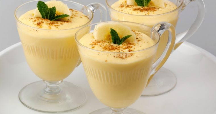 Mousse de banana: saborosa e simples de fazer!