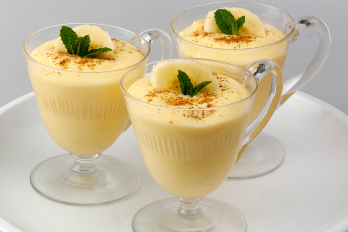 Mousse de banana: saborosa e simples de fazer!