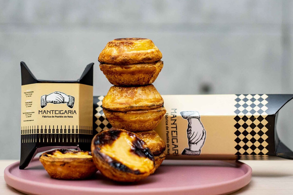 Manteigaria: este fim de semana, receba pastéis de nata em sua casa!