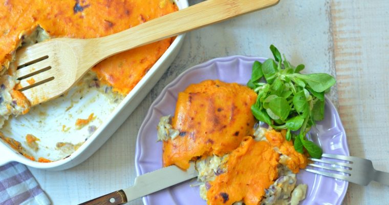 Empadão de bacalhau com batata-doce: uma versão diferente!