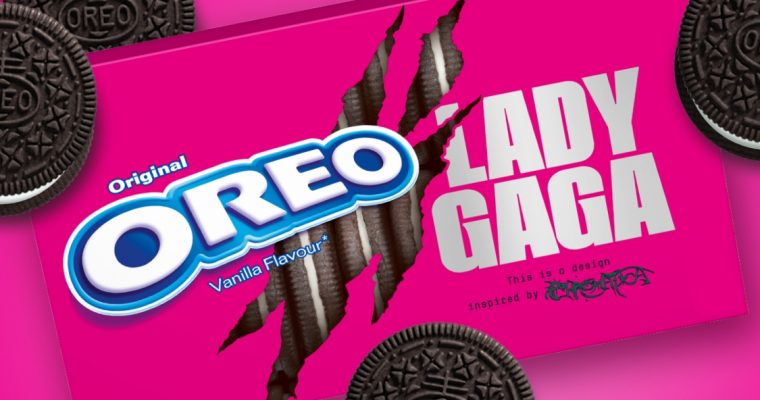OREO lança edição limitada em parceria com a Lady Gaga!