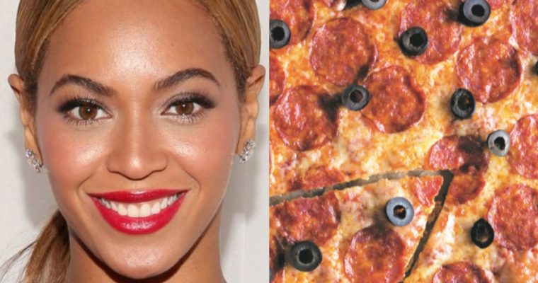 Beyoncé adora pizza! Fique com esta receita de pepperoni e azeitonas