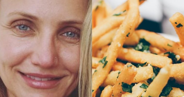 Cameron Diaz é “viciada” em batatas fritas: conheça esta receita!