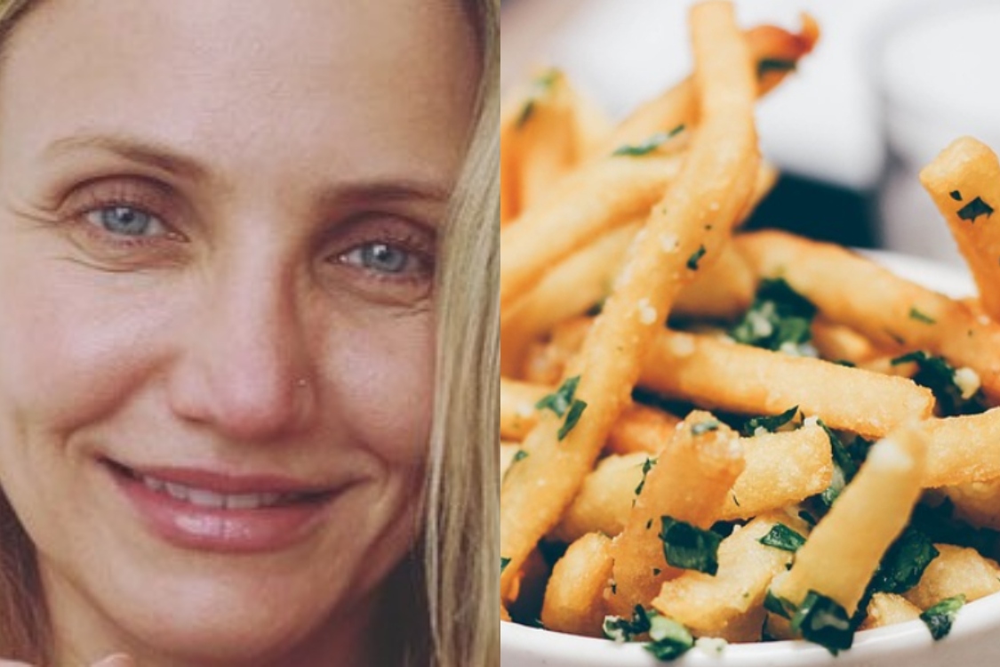 Cameron Diaz é “viciada” em batatas fritas: conheça esta receita!