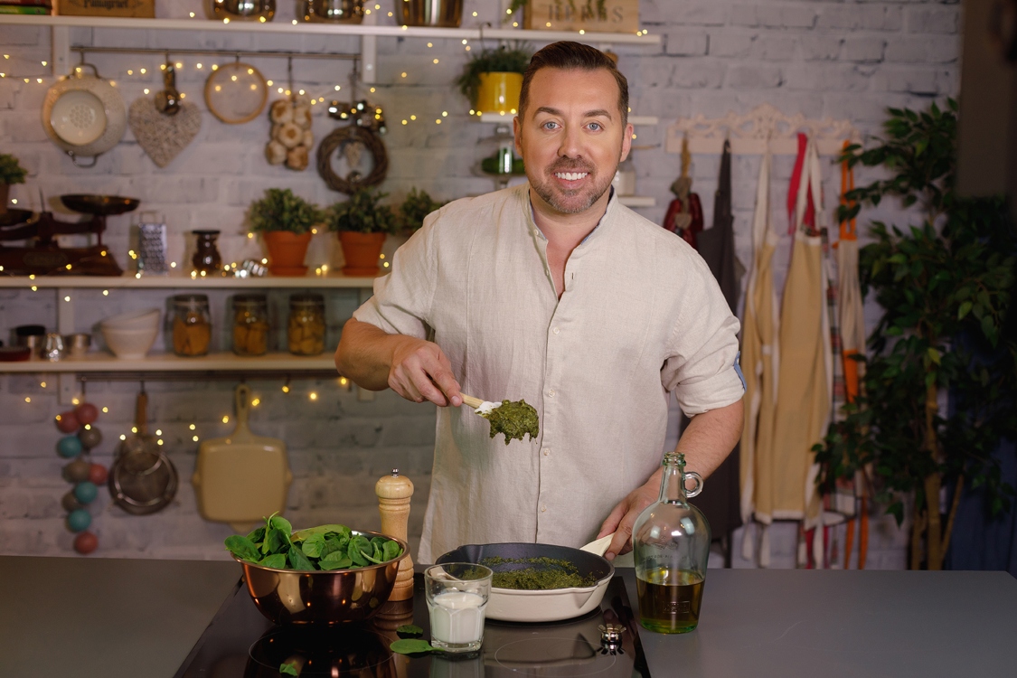 Receita saudável de esparregado