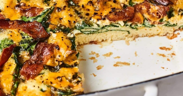 Receita (muito) fácil de quiche sem base