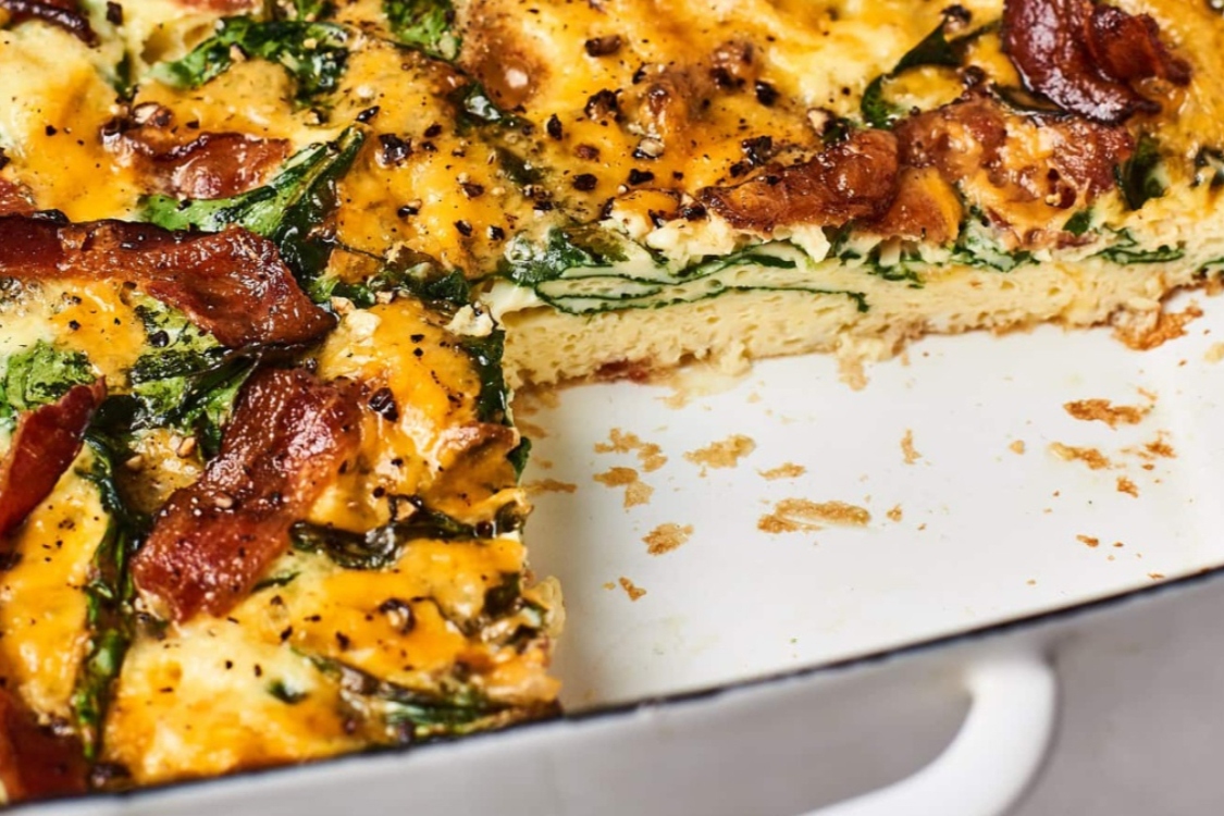 Receita (muito) fácil de quiche sem base