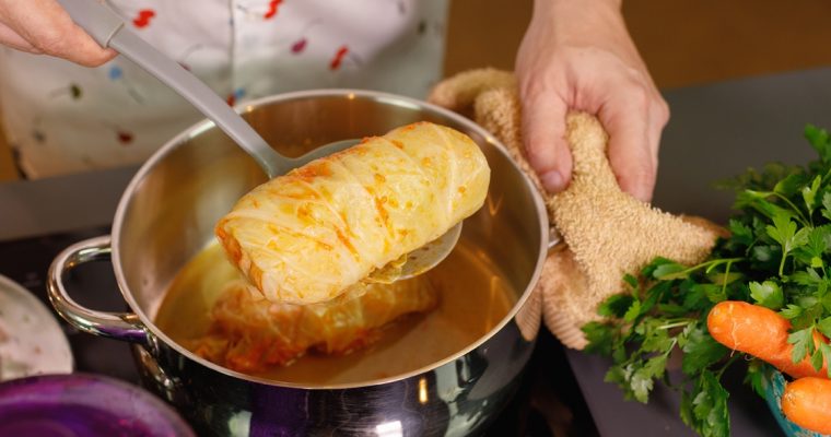 A minha receita favorita de salsichas com couve-lombarda!