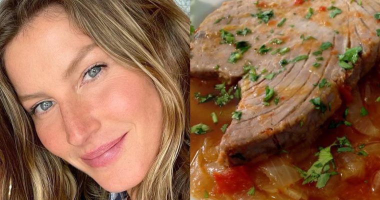 Gisele Bundchen adora bifes de cebolada: espreite esta receita!