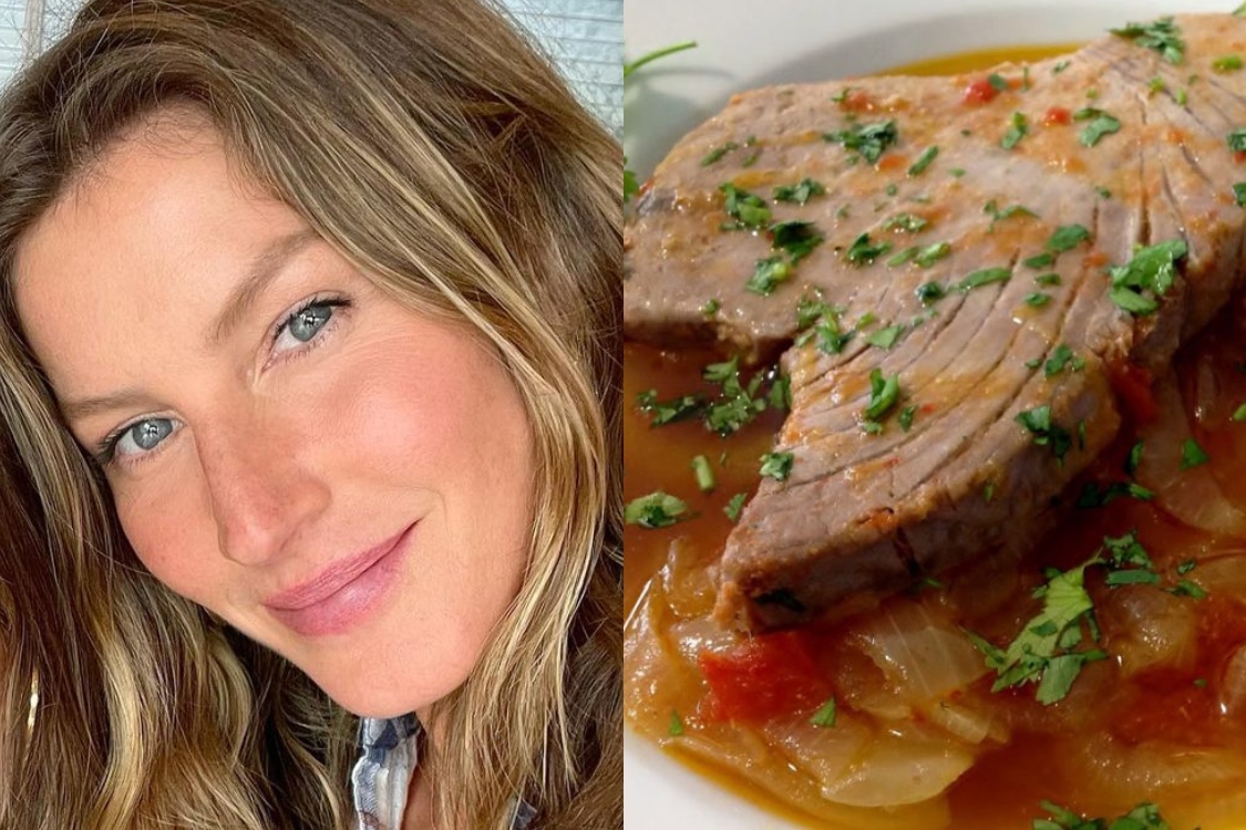 Gisele Bundchen adora bifes de cebolada: espreite esta receita!