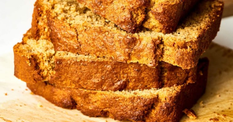 Receita de pão de banana sem glúten