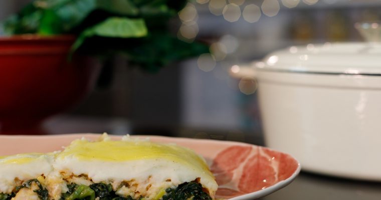 Empadão de bacalhau e espinafres, uma receita simples para o Natal!